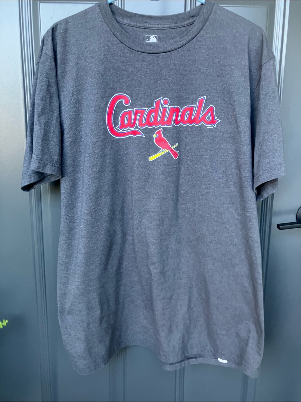 St. Louis Cardinals Baseball Logo T Shirt Adult XL MLB Genuine Merchandise